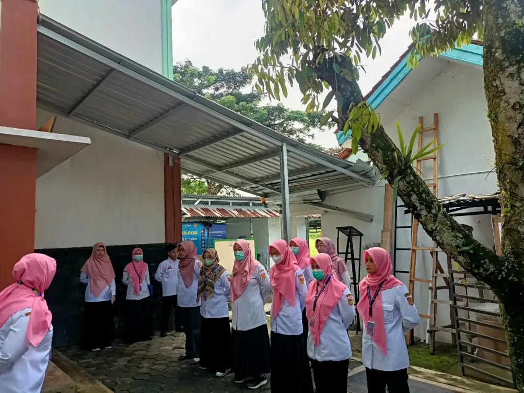 Kegiatan penyuluhan kesehatan di Puskesmas Leksono 2