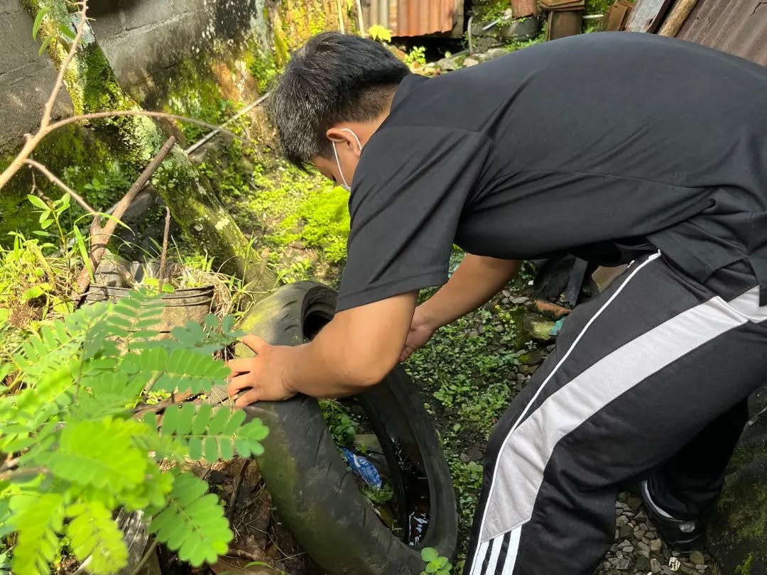 Kegiatan senam sehat bersama warga